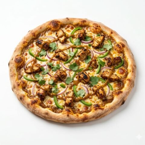 Curry Chicken Pizza